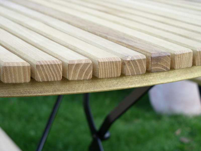 Gartentisch Rund Holz sdatec.com